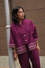 WANDER Kimono in Vienna Berry