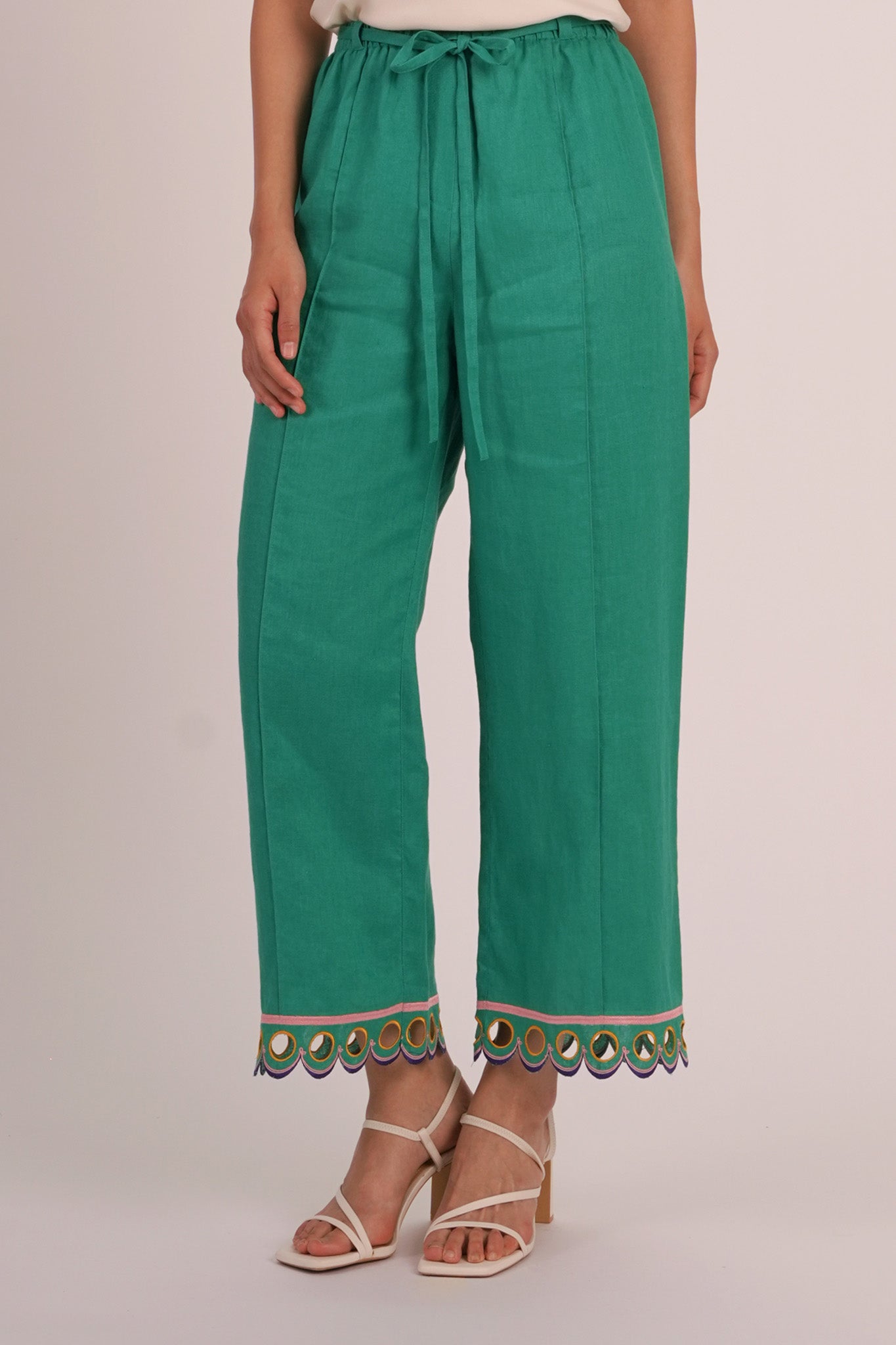 WANDER Linen Pants in Borneo
