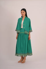 WANDER Swing Skirt in Borneo