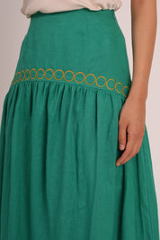 WANDER Swing Skirt in Borneo