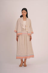 WANDER Swing Skirt in Cairo