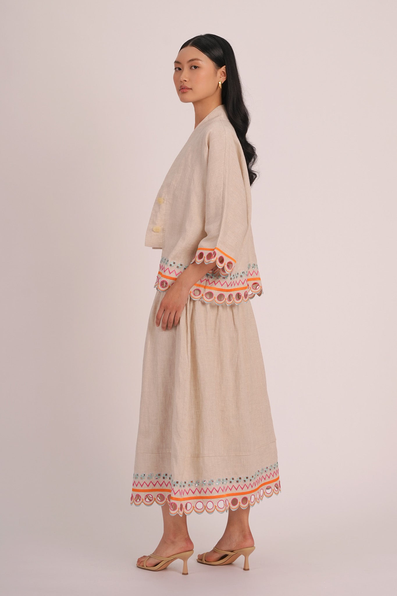 WANDER Swing Skirt in Cairo