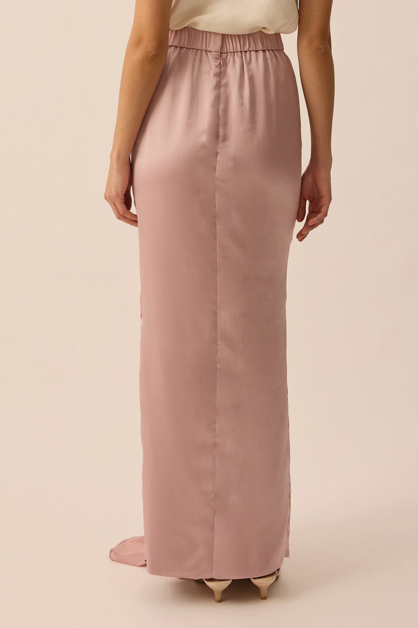 Cascade Skirt in Dusty Rose