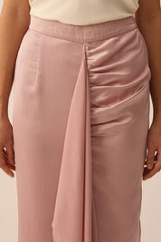Cascade Skirt in Dusty Rose