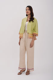 WANDER Kimono in Chile Lime