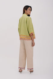 WANDER Kimono in Chile Lime
