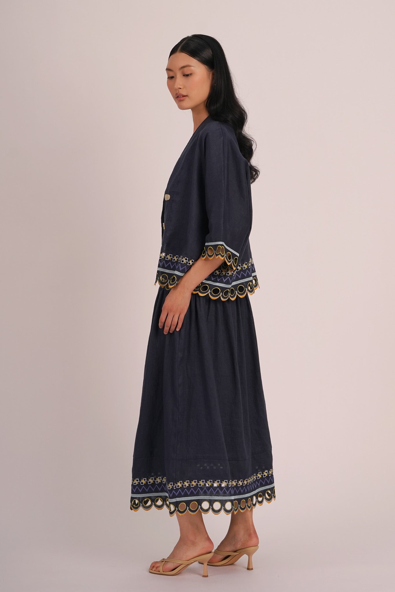 WANDER Swing Skirt in Colombo