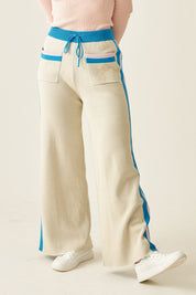 BRAZEN  Lounge Pants in Cool Azure