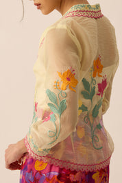 SOUL Kebaya Blouse in Cream