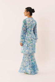 LUSH Embellished Modern Kurung in Divine