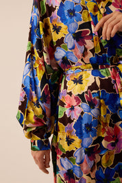 SOUL Draped Kaftan in Clove