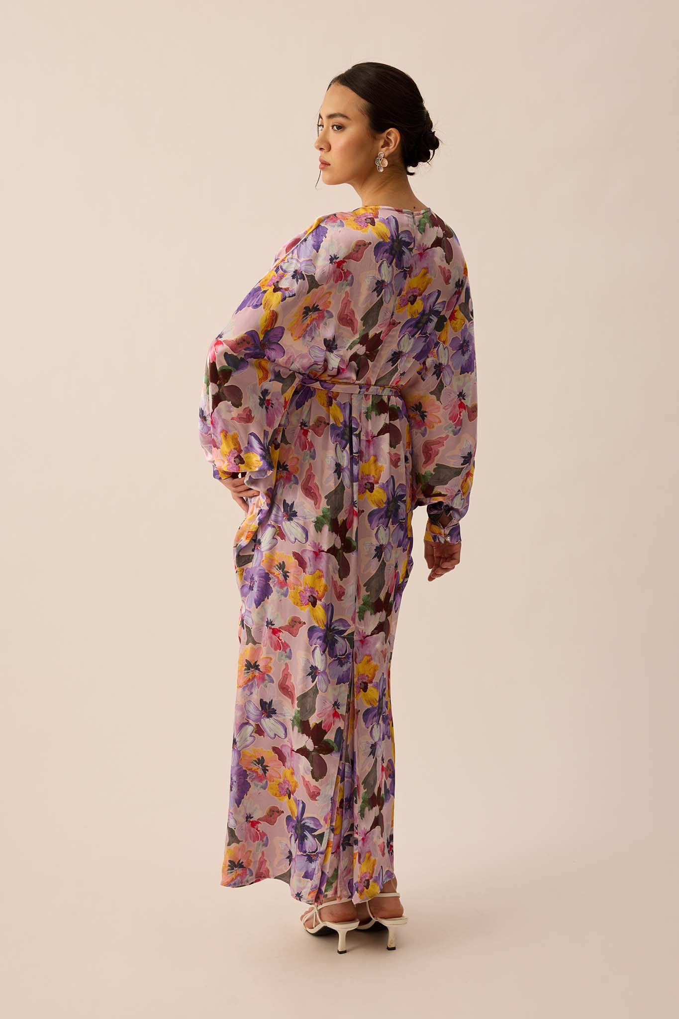 SOUL Draped Kaftan in Rhapsody