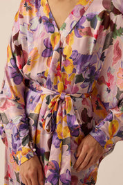 SOUL Draped Kaftan in Rhapsody
