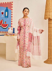 EDEN Modern Kurung in Petal