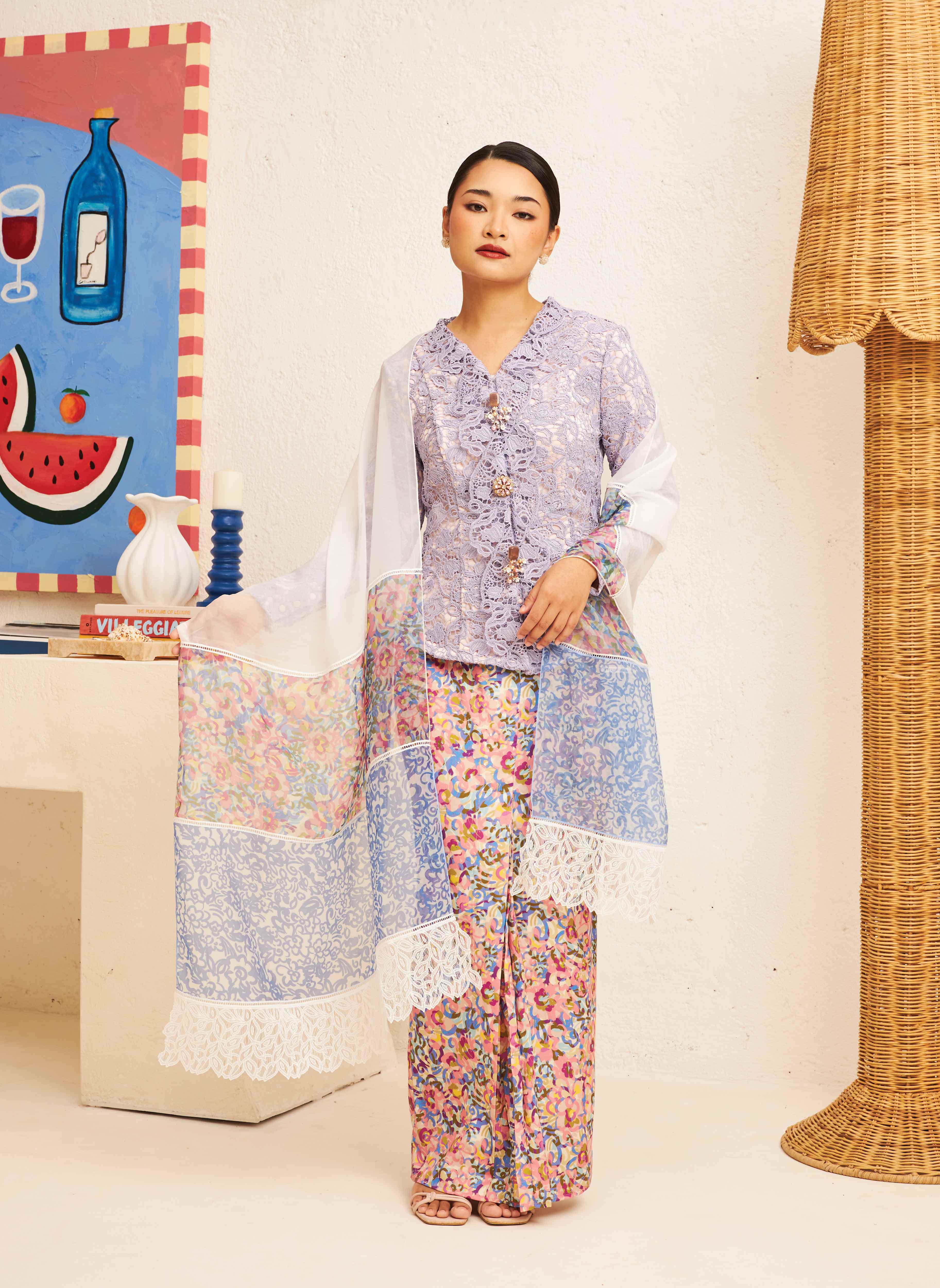 ERYS Kebaya Set in Iris