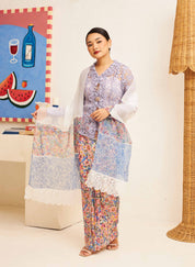 ERYS Kebaya Set (Camisole) in Iris