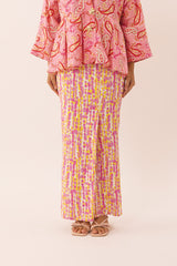 MOSAIC Pencil Skirt in Fawn