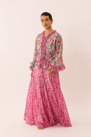 OASIS Batwing Blouse in Flow