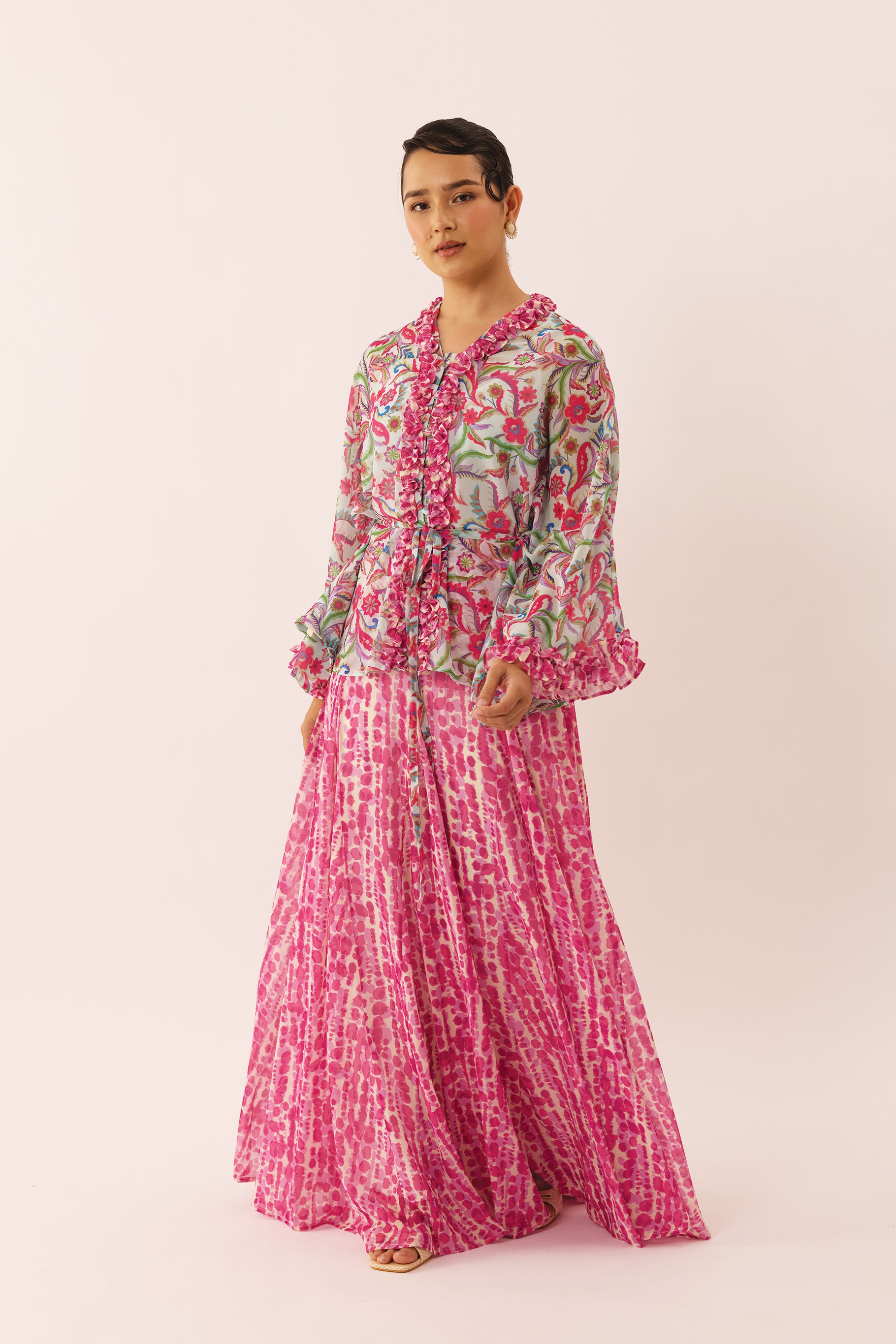 OASIS Batwing Blouse in Flow