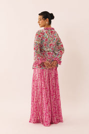 OASIS Batwing Blouse in Flow