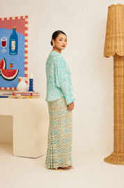 EDEN Front Tie Set in Marine