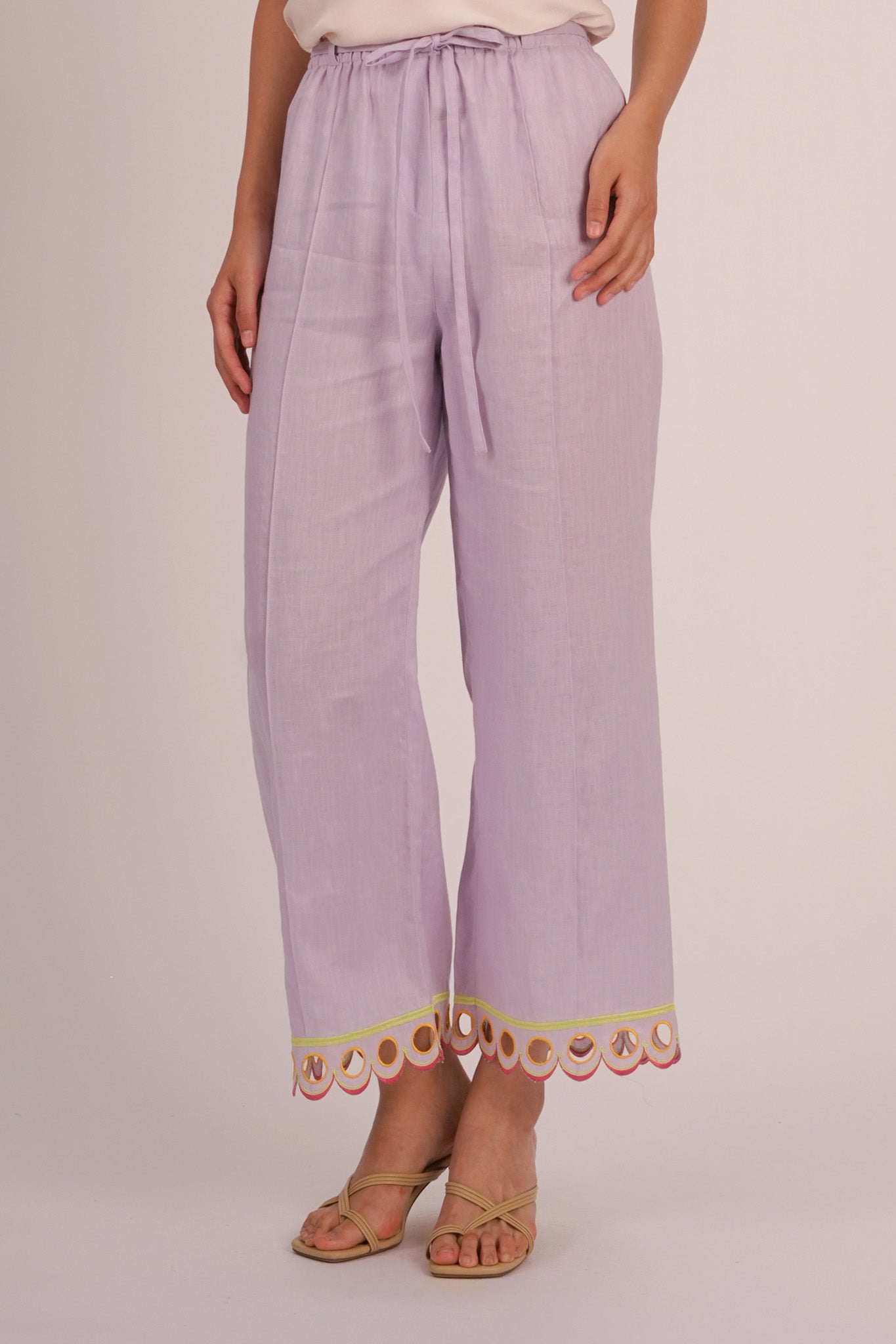 WANDER Linen Pants in Fuji
