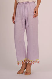 WANDER Linen Pants in Fuji