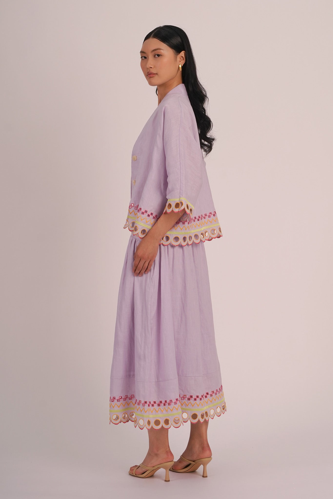 WANDER Swing Skirt in Fuji