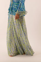 MOSAIC Flowy Skirt in Glade