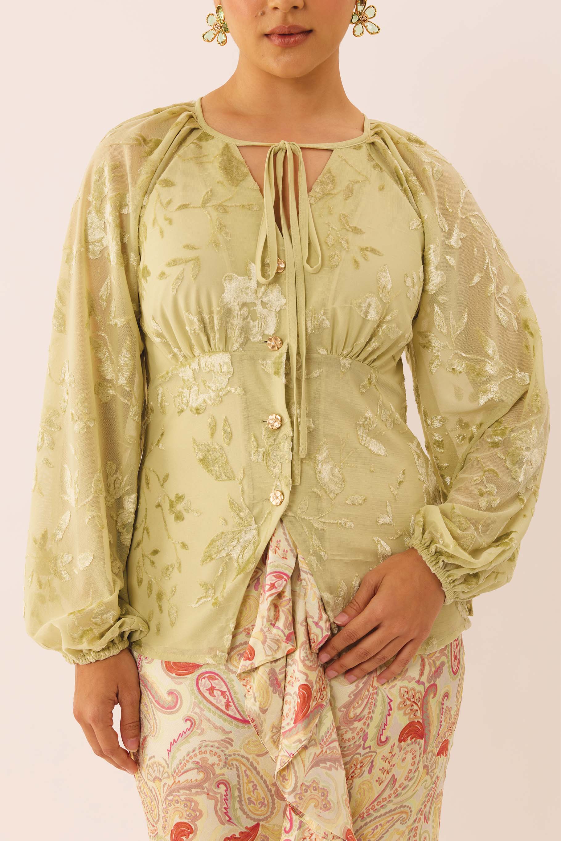 TROVE Silky Velvet Set in Haven