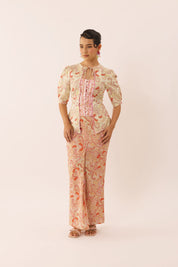 TROVE Linen Kebaya Set in Haven