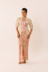 TROVE Linen Kebaya Set in Haven
