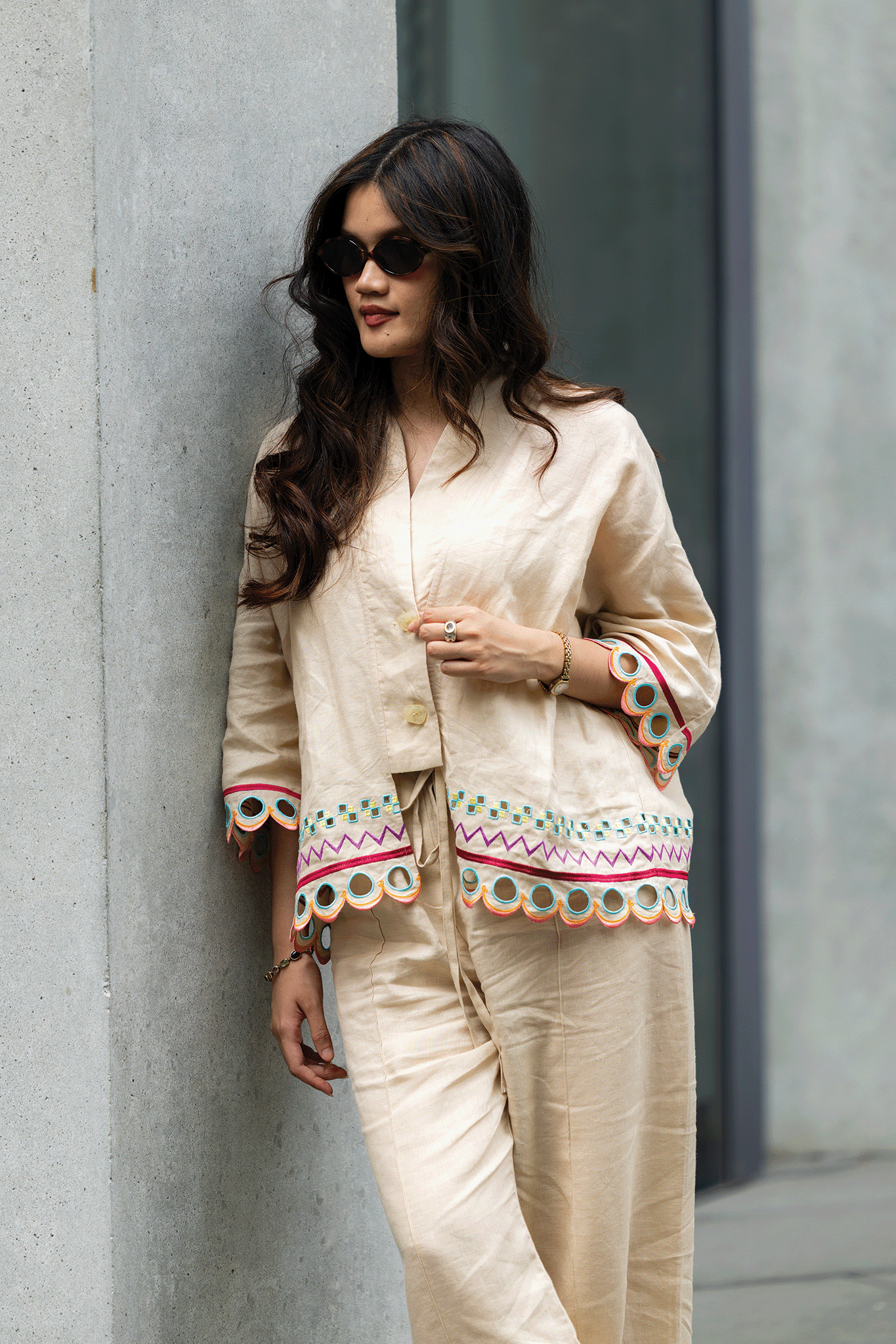WANDER Kimono in Jeju Oat