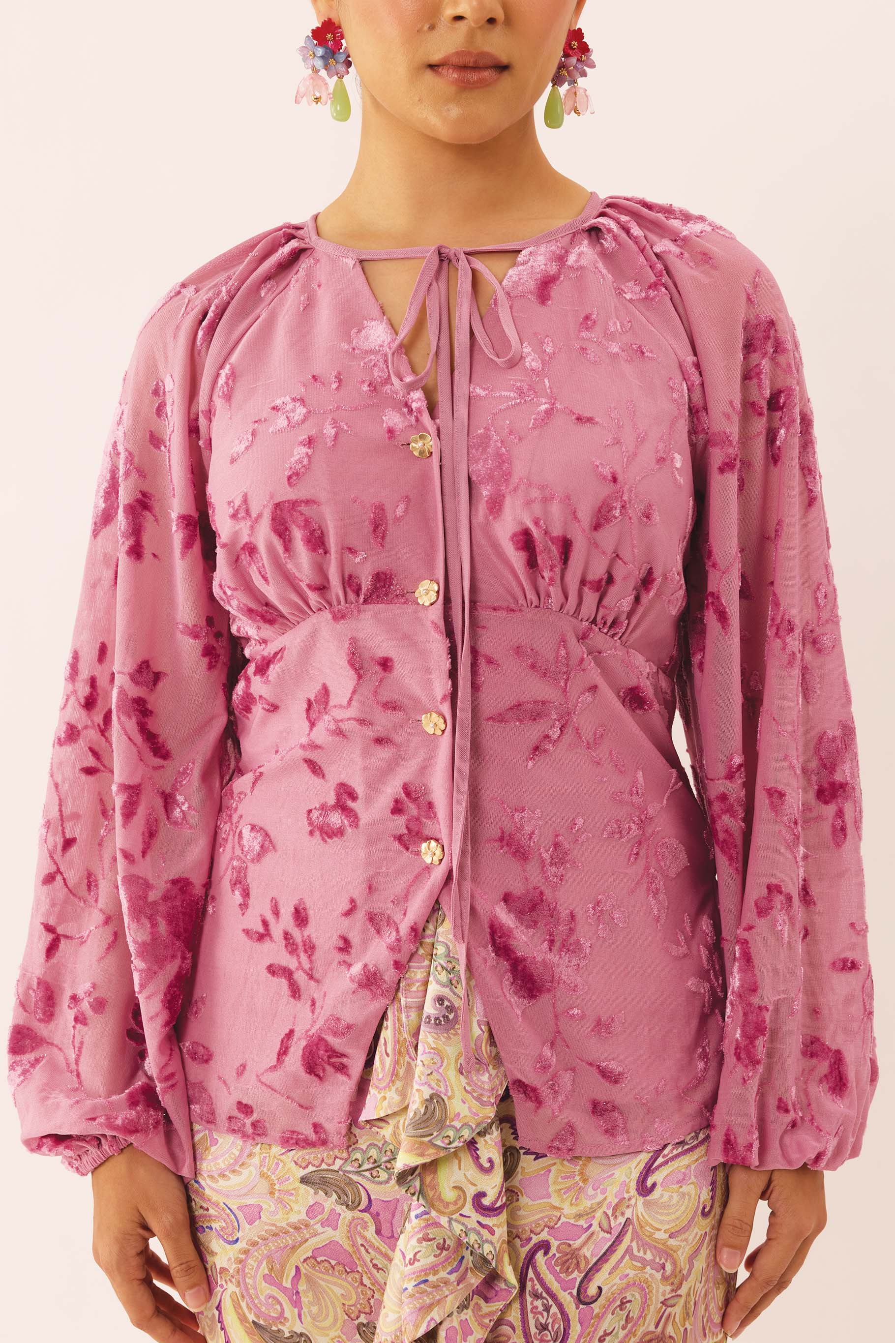 TROVE Silky Velvet Set in Jewel