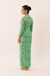 MOSAIC Embroidered Kebaya Set in Jungle