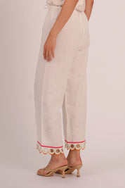 WANDER Linen Pants in Kapas
