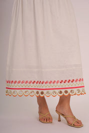 WANDER Swing Skirt in Kapas