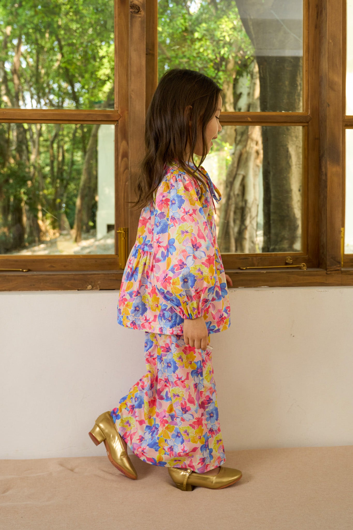 KIDS - SOUL Easy Kurung Set in Paradise