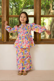 KIDS - SOUL Easy Kurung Set in Paradise