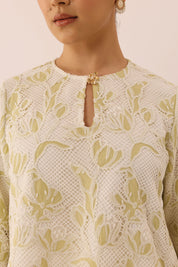 SERENE Lace Kurung Kedah in Dew