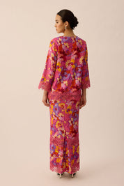 SOUL Kurung Kedah in Rouge