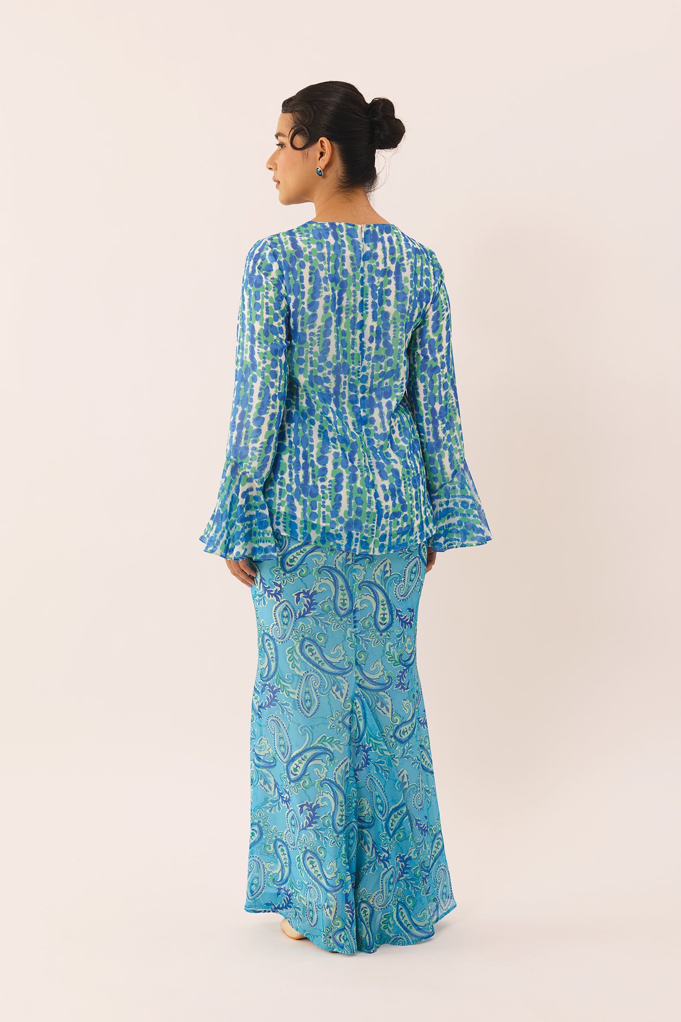 GILDED Front Wrap Set in Lapis