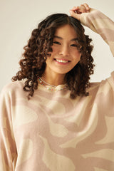 BRAZEN Pullover in Light Oat