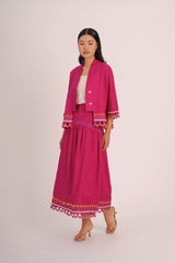 WANDER Swing Skirt in Lisbon