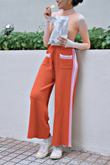 BRAZEN  Lounge Pants in Fiery Pink