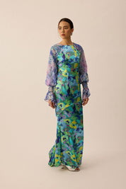 SOUL Modern Kurung in Lagoon