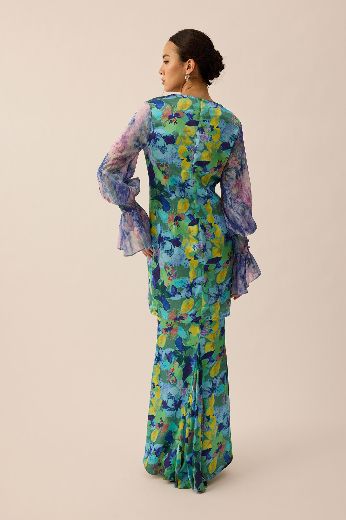 SOUL Modern Kurung in Lagoon
