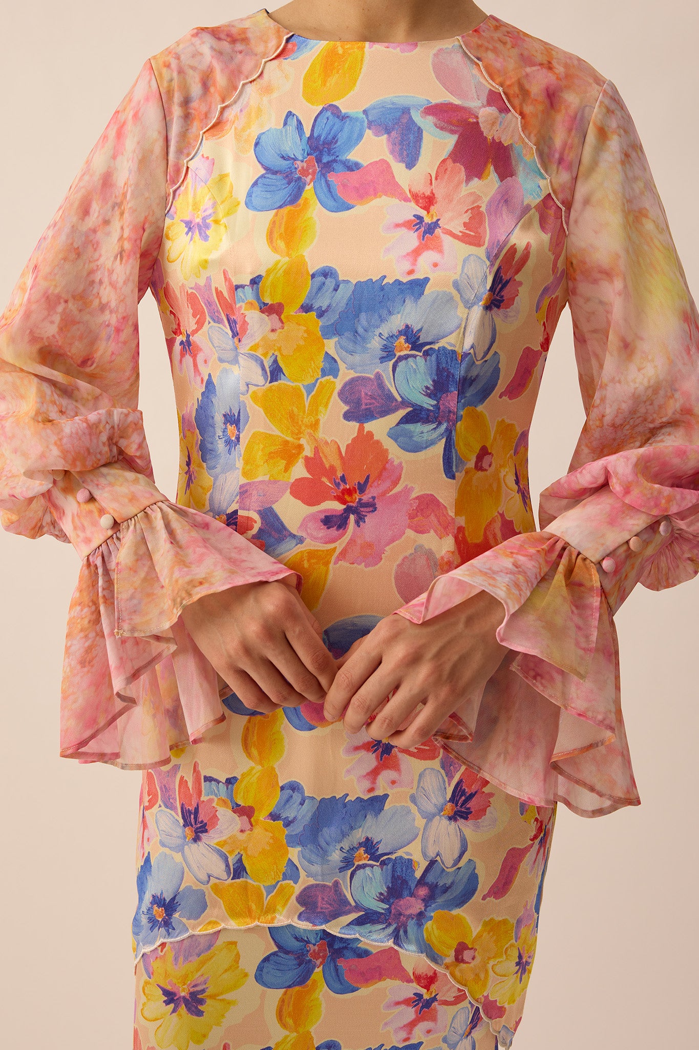 SOUL Modern Kurung in Paradise