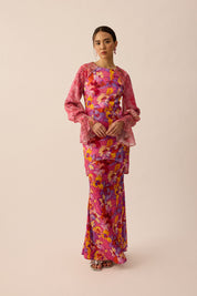 SOUL Modern Kurung in Rouge