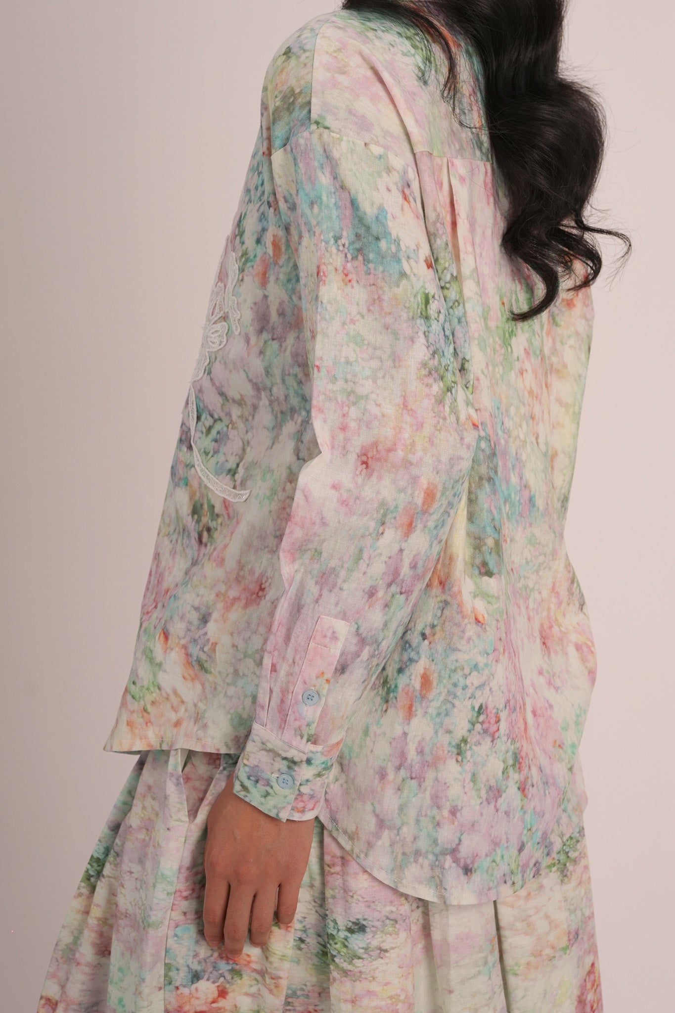 SEASON Linen Shirt in Garden